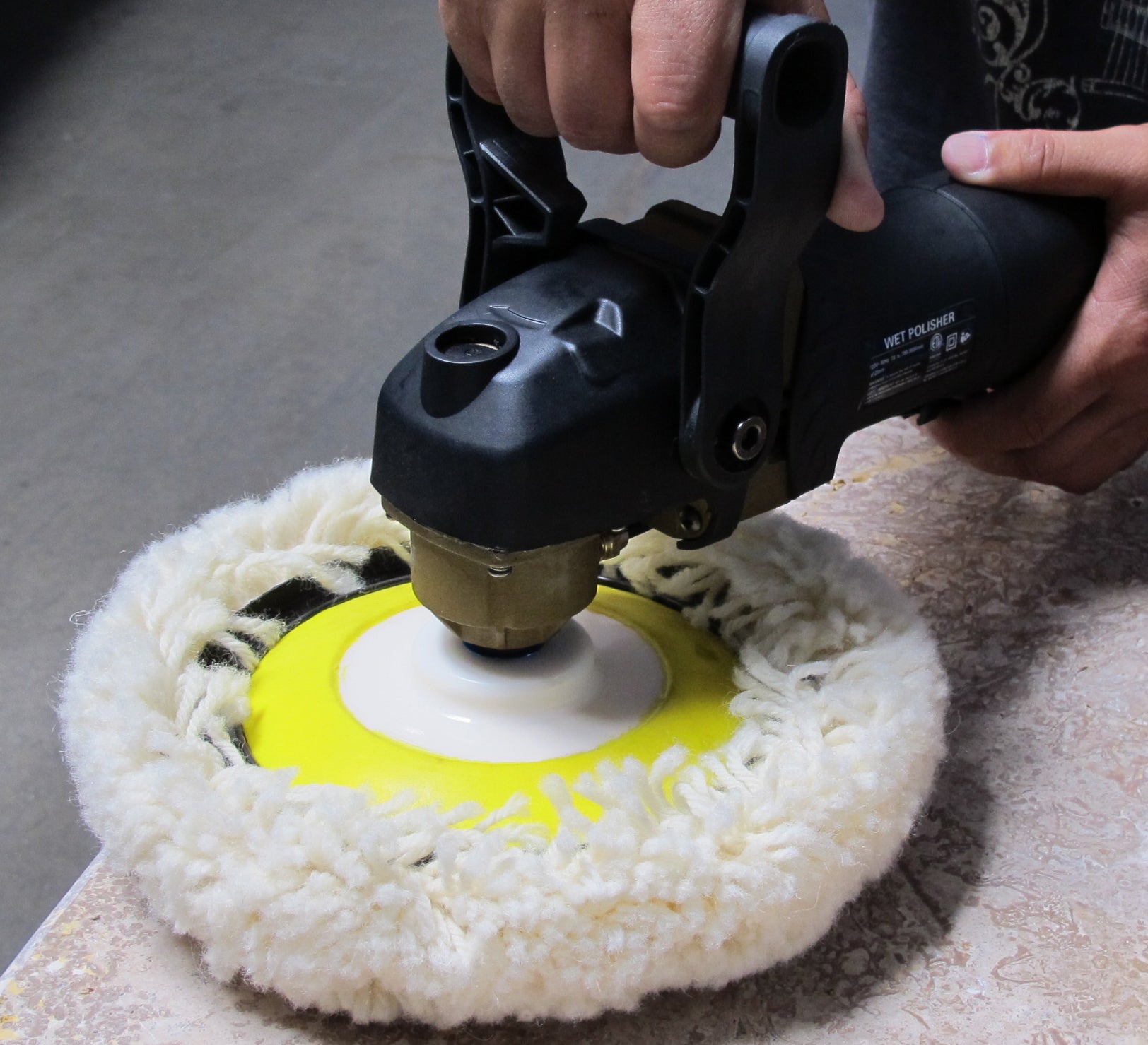 Variable Speed 5" Wet Polisher w/ Water Valve