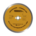 6" Continuous Rim Sintered Diamond Blade