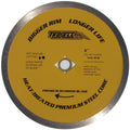 8" Continuous Rim Sintered Diamond Blade