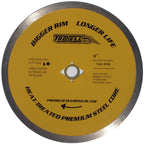 8" Continuous Rim Sintered Diamond Blade