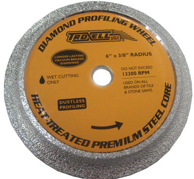 3/8" Bullnose Profile Wheel