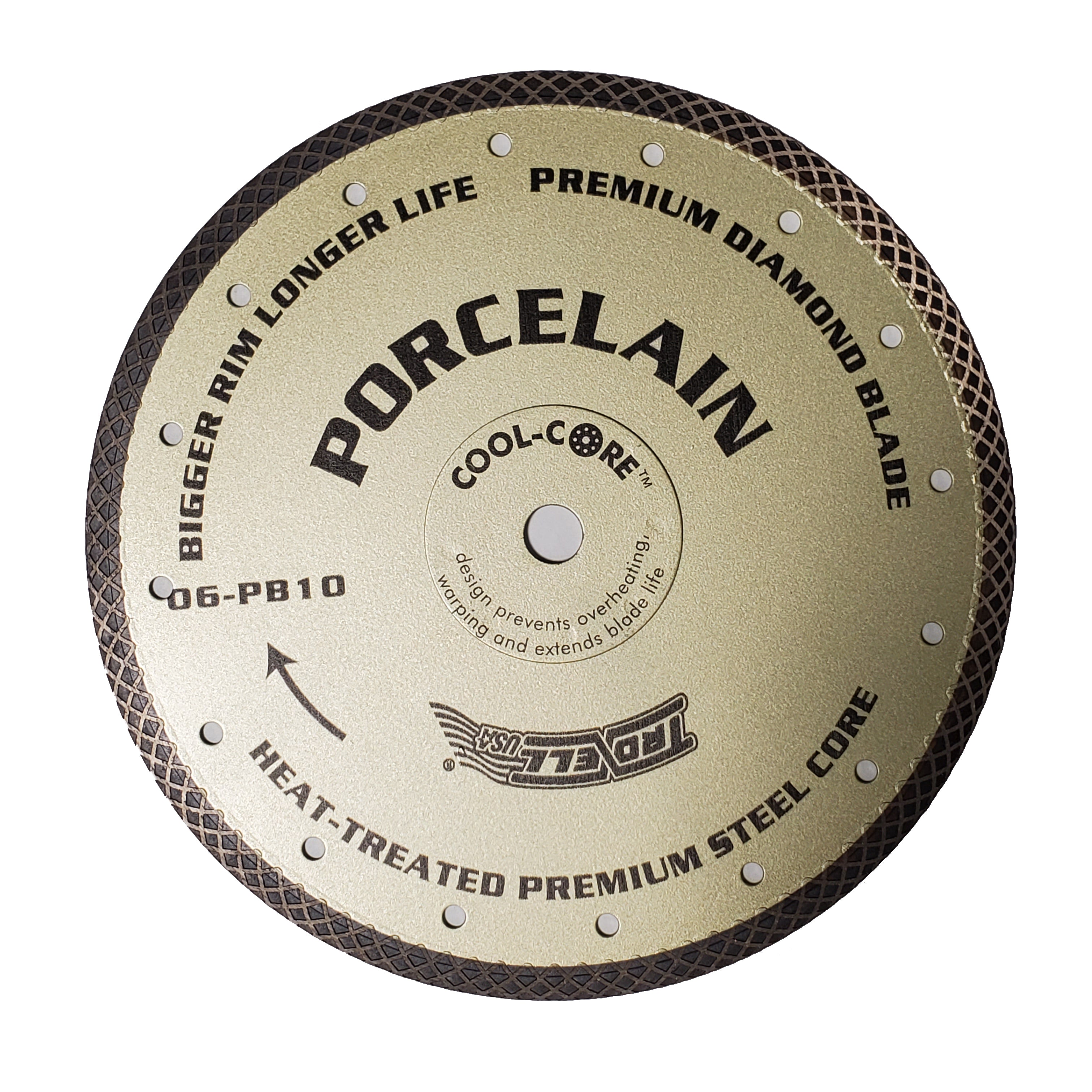 Trox 10" Porcelain Fiber Mesh Blades