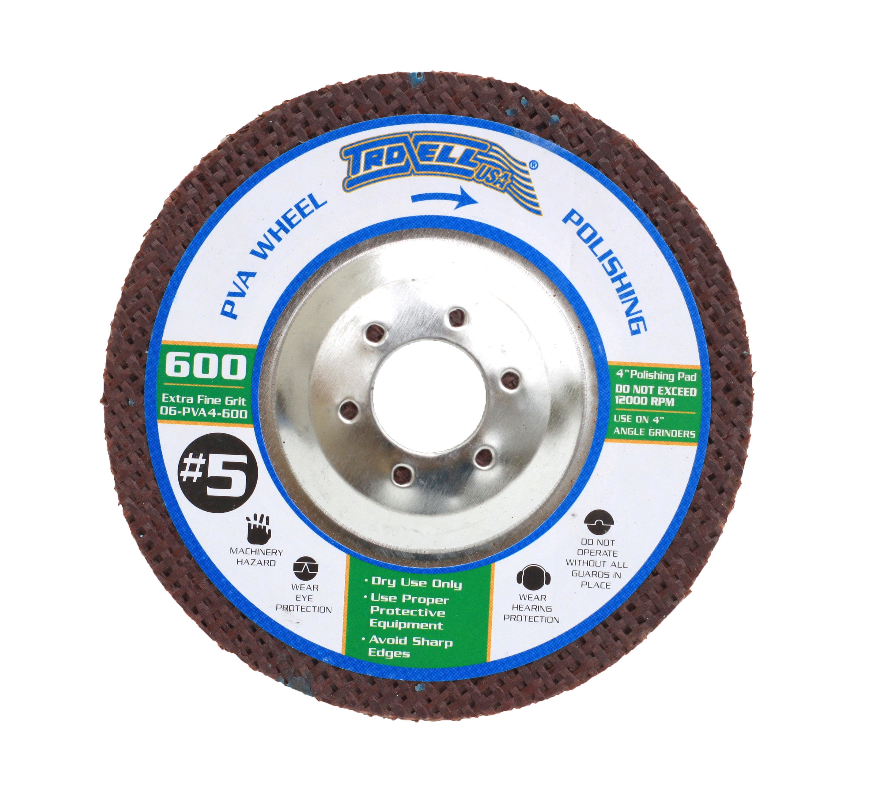 4" PVA Polishing Pad 600 Grit