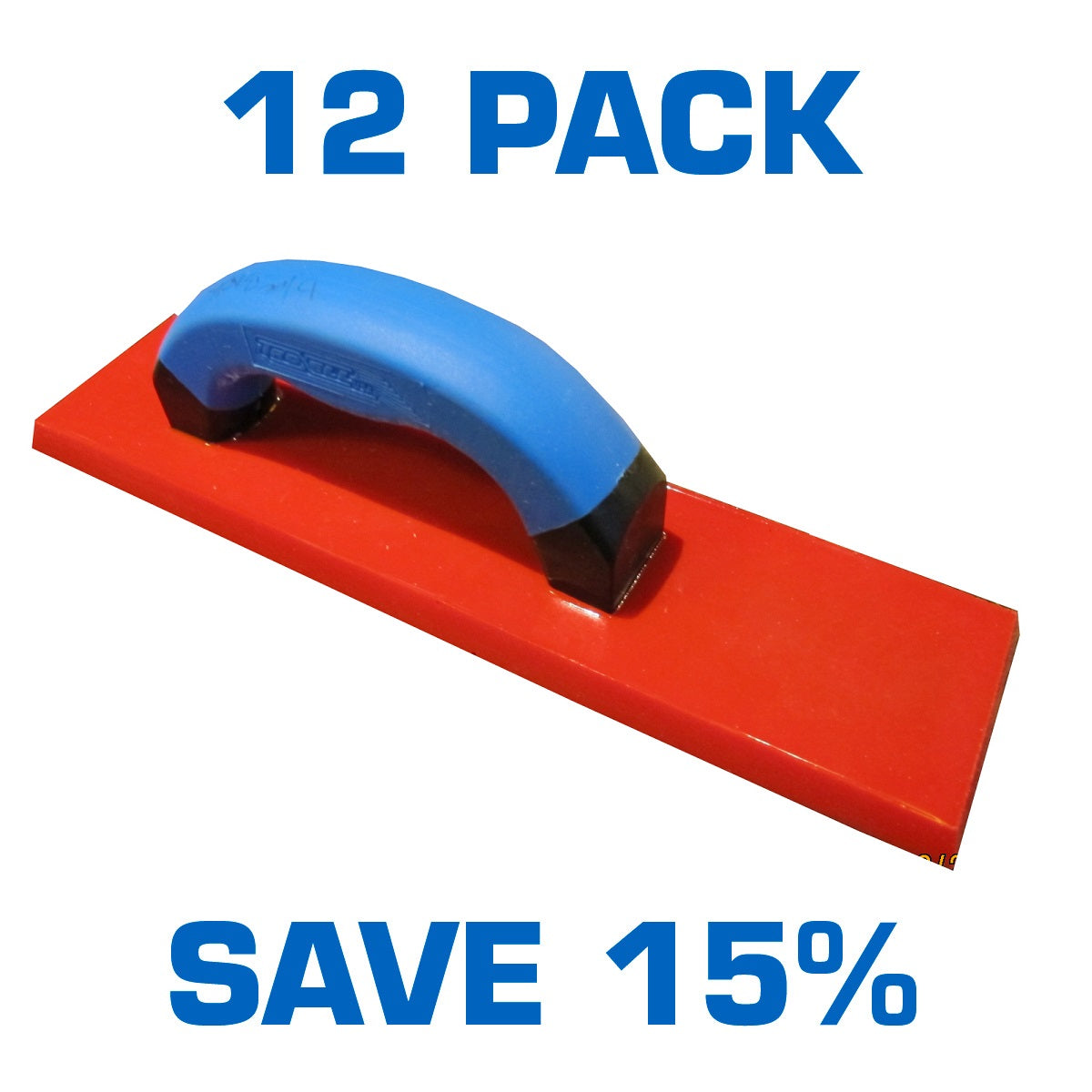 3" x 12" Solid Urethane Bottom Base & Cove Grout Float - 12 Pack ($18.28 ea)