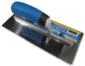 3/16" V Notch Stainless Steel Trowel