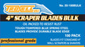 4" REPLACEMENT BLADES - 100 BULK PACK