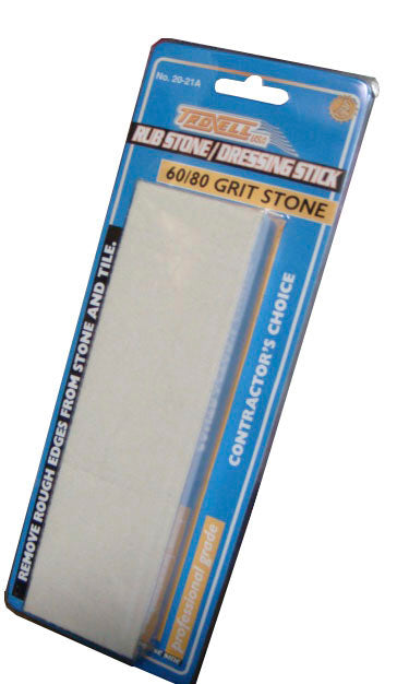 Rub Stone White Dual 60/80 Grit