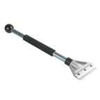 Heavy Duty Scraper with 18" Ball End Handle & 4" Blue Steel Blade