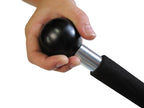 Heavy Duty Scraper with 18" Ball End Handle & 4" Blue Steel Blade