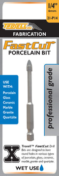 Trox FastCut Porcelain Bit 1/4" - 6mm