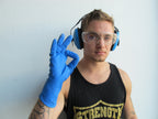 Heavy Duty Latex Disposable Gloves - 15 MIL