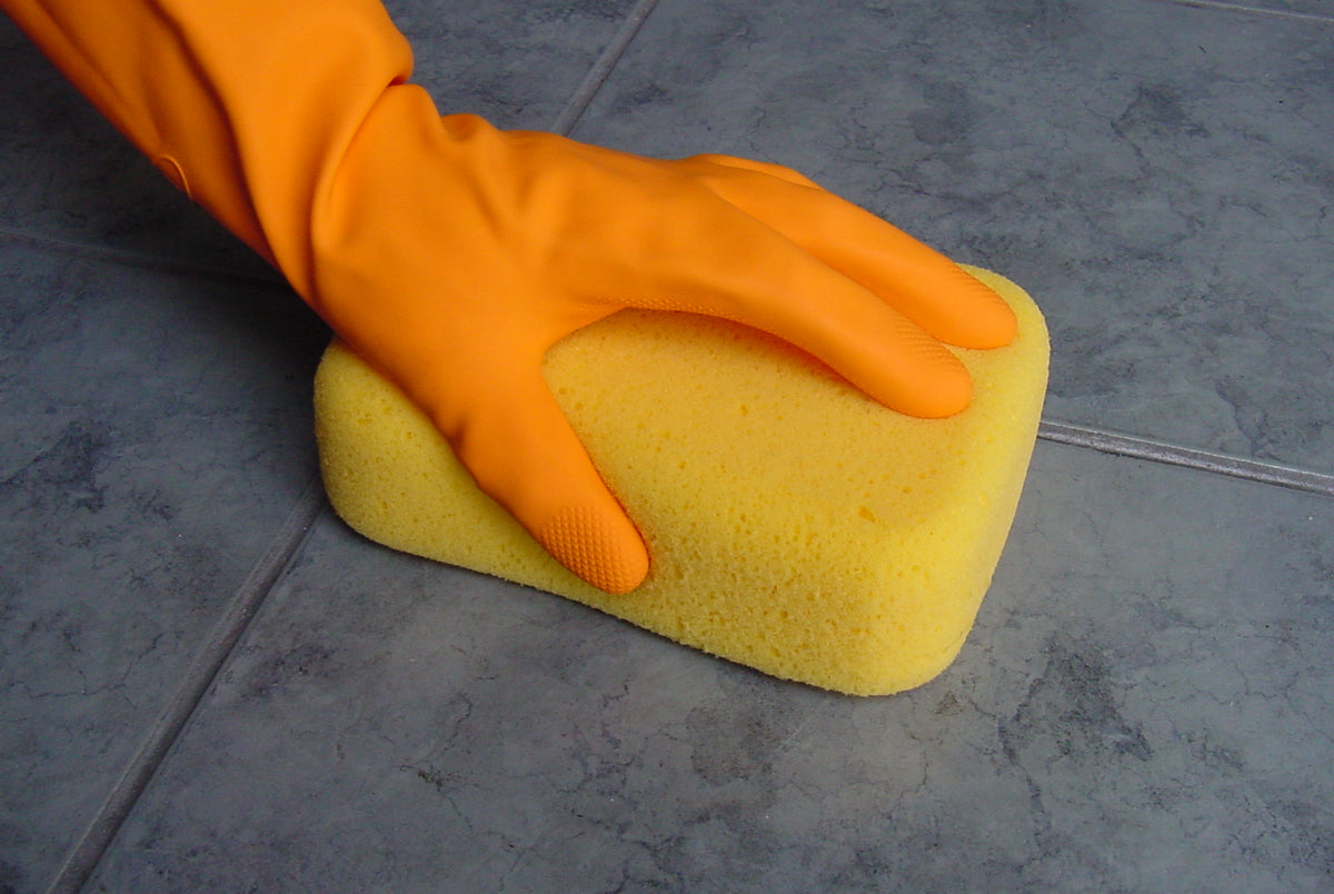 Heavy Duty Rubber Gloves - Orange