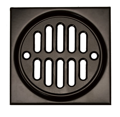 4.5" Bronze Shower Drain Frame Kit