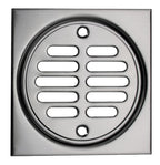 6" Nickel Shower Drain Frame Kit