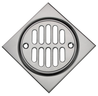 6" Nickel Shower Drain Frame Kit