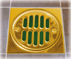 4.5" Brass Shower Drain Frame Kit