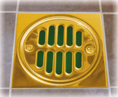 4.5" Brass Shower Drain Frame Kit