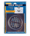6" Nickel Shower Drain Frame Kit