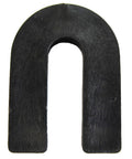 1/4" Horseshoe Shim Black 70pcs/jar