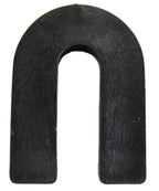 1/4" Horseshoe Shim Black 70pcs/jar