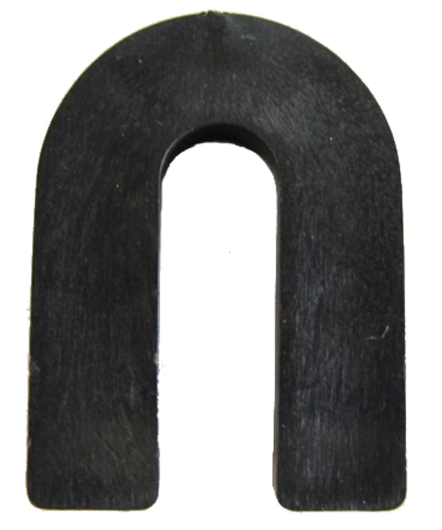 1/4" Horseshoe Shim Black 70pcs/jar