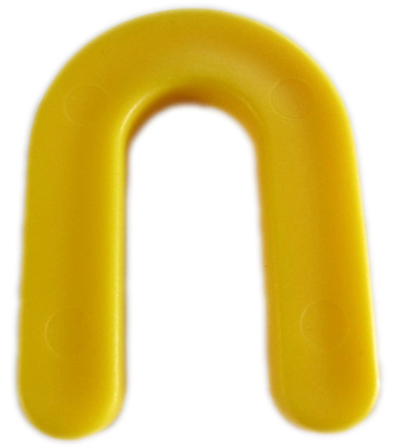 3/16" Horseshoe Shim Yellow 110pcs/jar