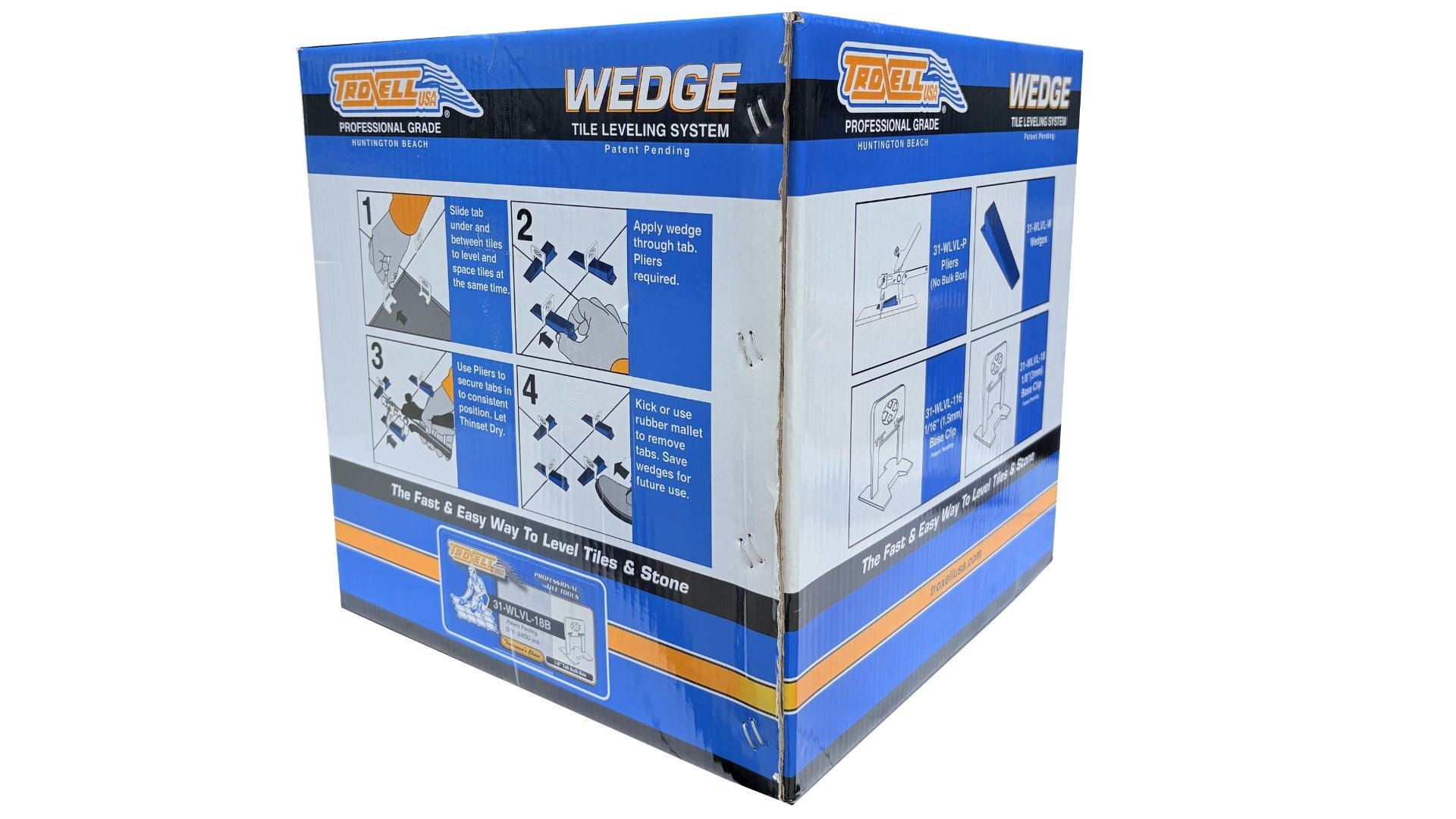 Trox Wedge Tile Leveling System - BULK BOX