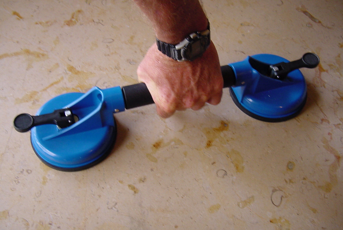 Suction Cup 6" Dual Cups on Bar Handle