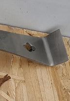 7" Stainless Steel Floor Bar