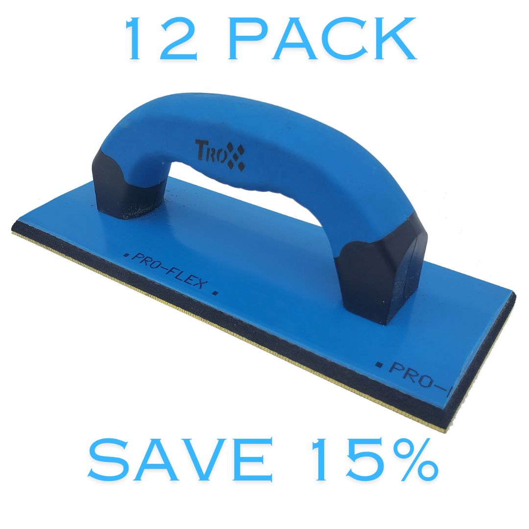 4" x 9" Pro-Grade Grout Float - 12 Pack ($16.96 ea)