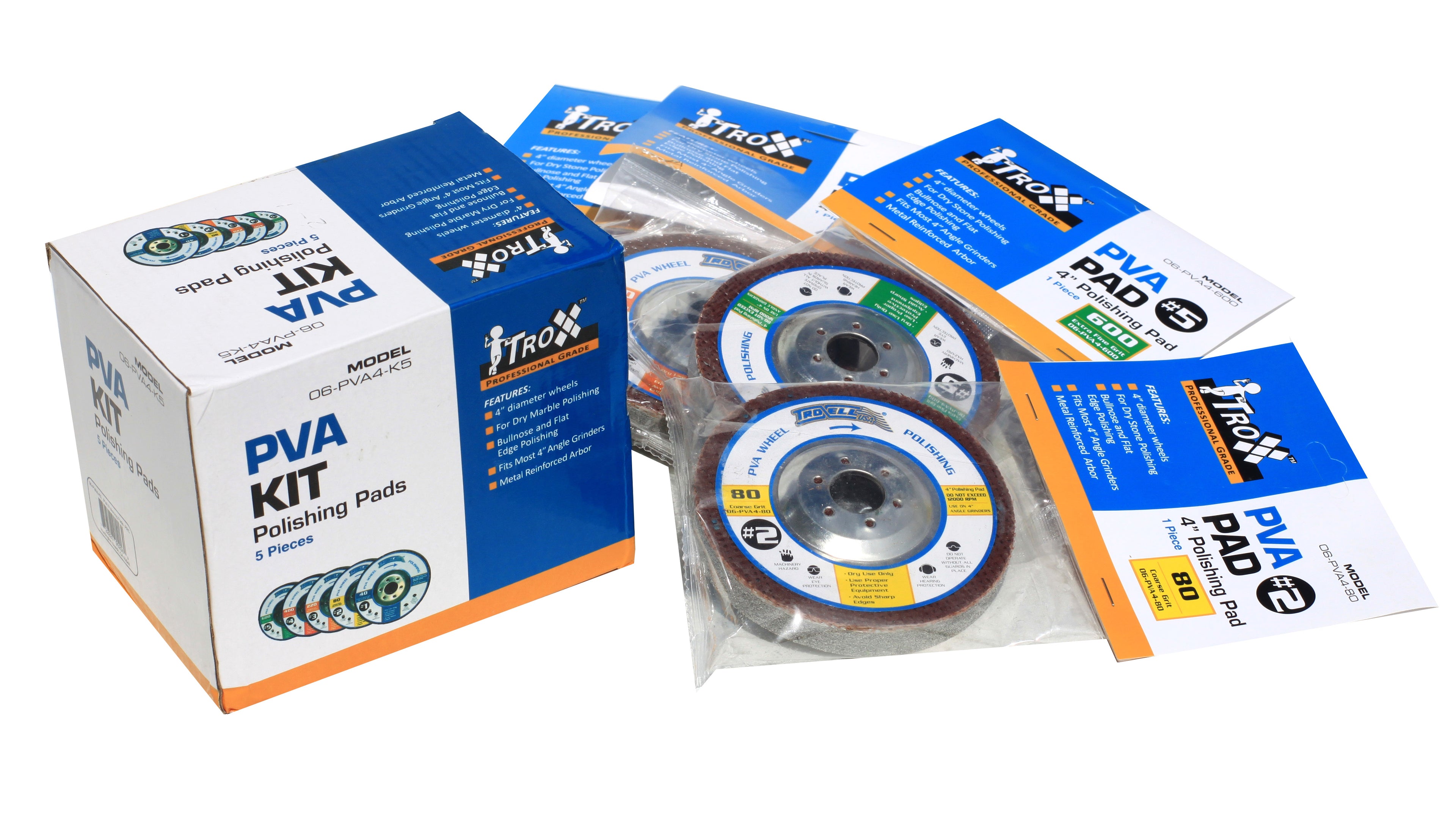 4" PVA Polishing Pad Kit