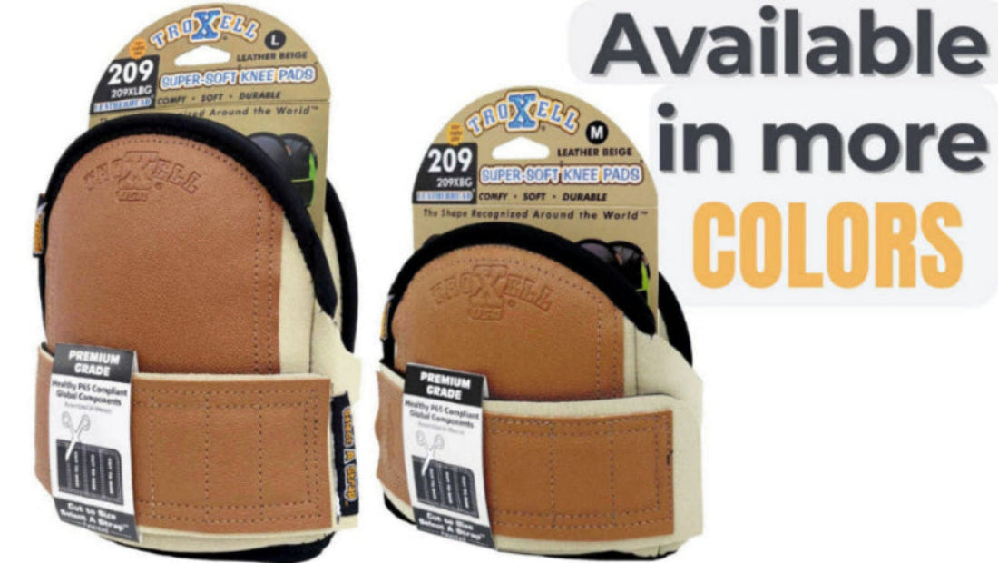 Super-Soft Leatherhead Kneepads (SELECTION REQUIRED)