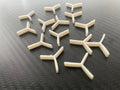Y Long Leg 1/8" Spacers 1000 pcs/jar