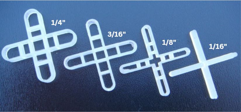 Hollow "Leave In" Spacers 1/16" - 500 pcs/box